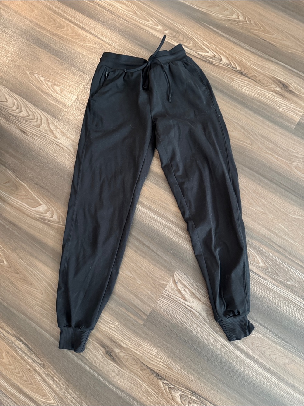 XS women’s Black Jogger Pants - Casual Drawstring Sweatpants